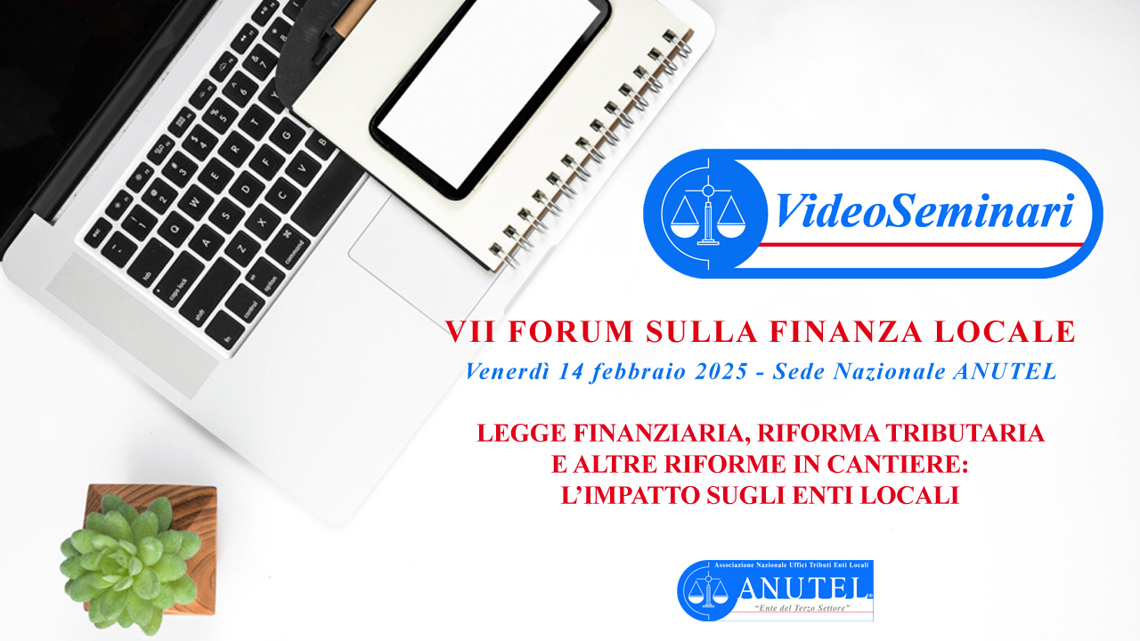 VII FORUM SULLA FINANZA LOCALE